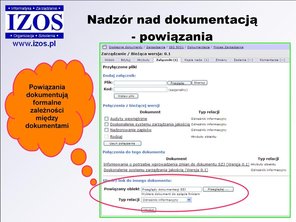dokumentują formalne