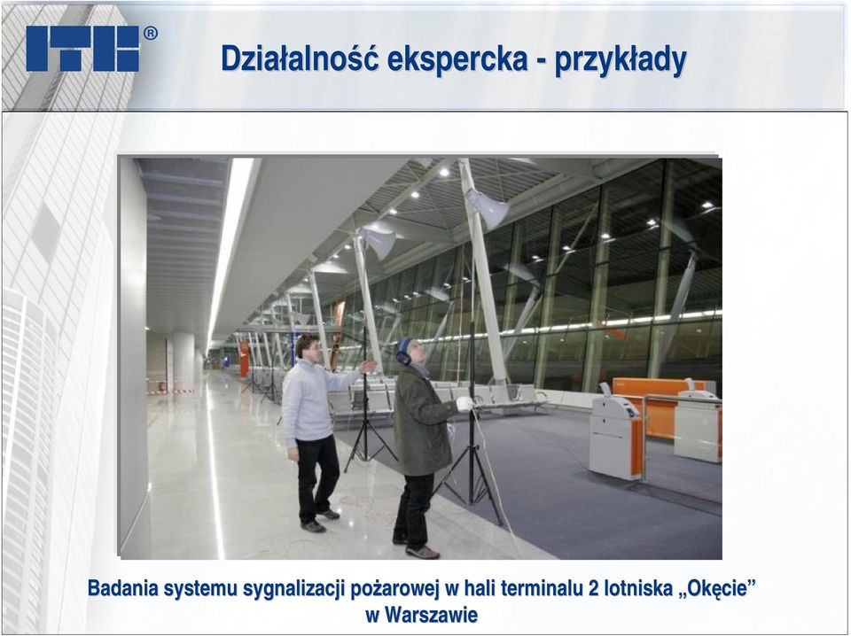 sygnalizacji pożarowej w hali