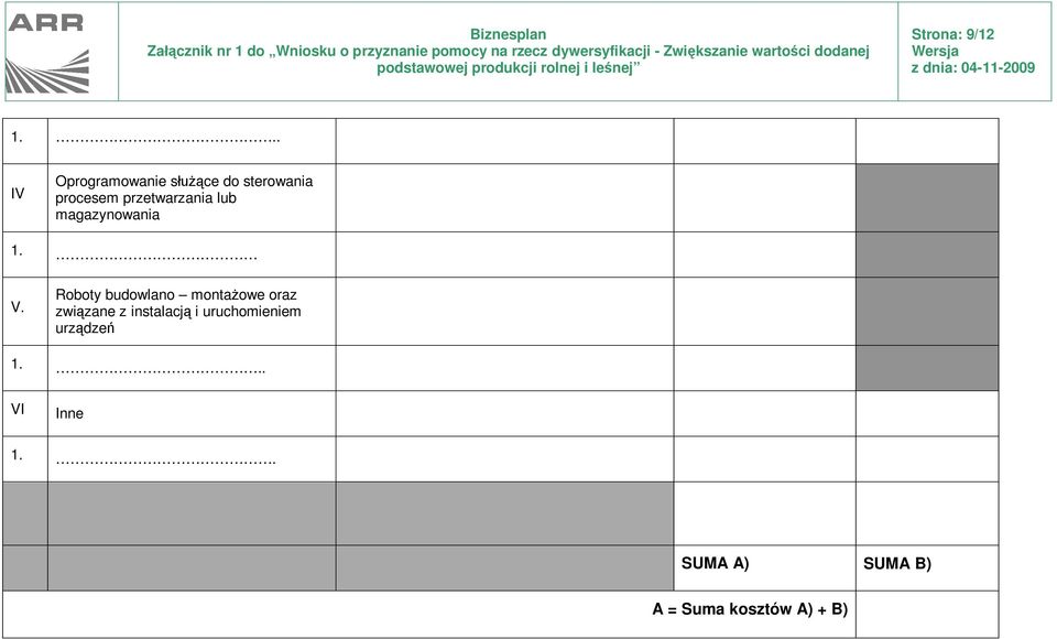 .. IV Oprogramowanie służące do sterowania procesem przetwarzania lub