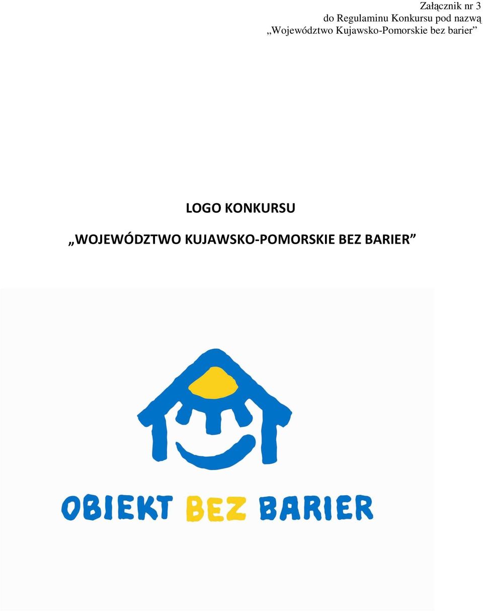 Kujawsko-Pomorskie bez barier LOGO