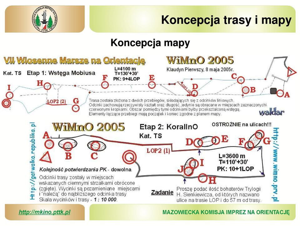 trasy i