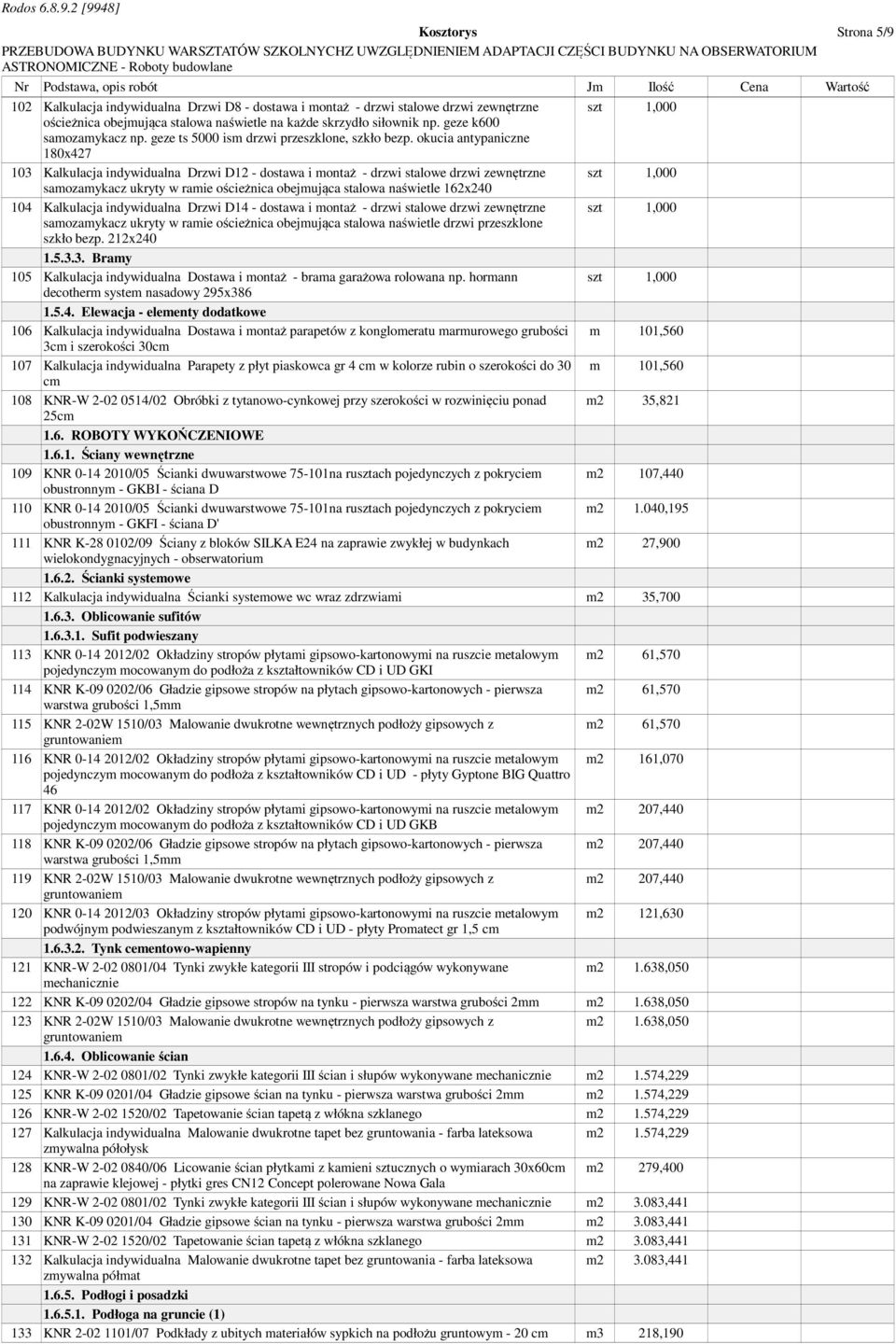 okucia antypaniczne 180x427 103 Kalkulacja indywidualna Drzwi D12 - dostawa i montaż - drzwi stalowe drzwi zewnętrzne szt 1,000 samozamykacz ukryty w ramie ościeżnica obejmująca stalowa naświetle