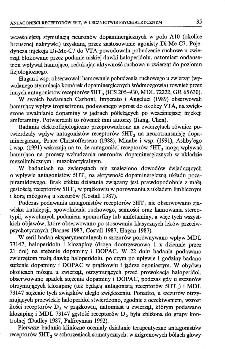 zwierząt do poziomu fizjologicznego. Hagan i wsp.