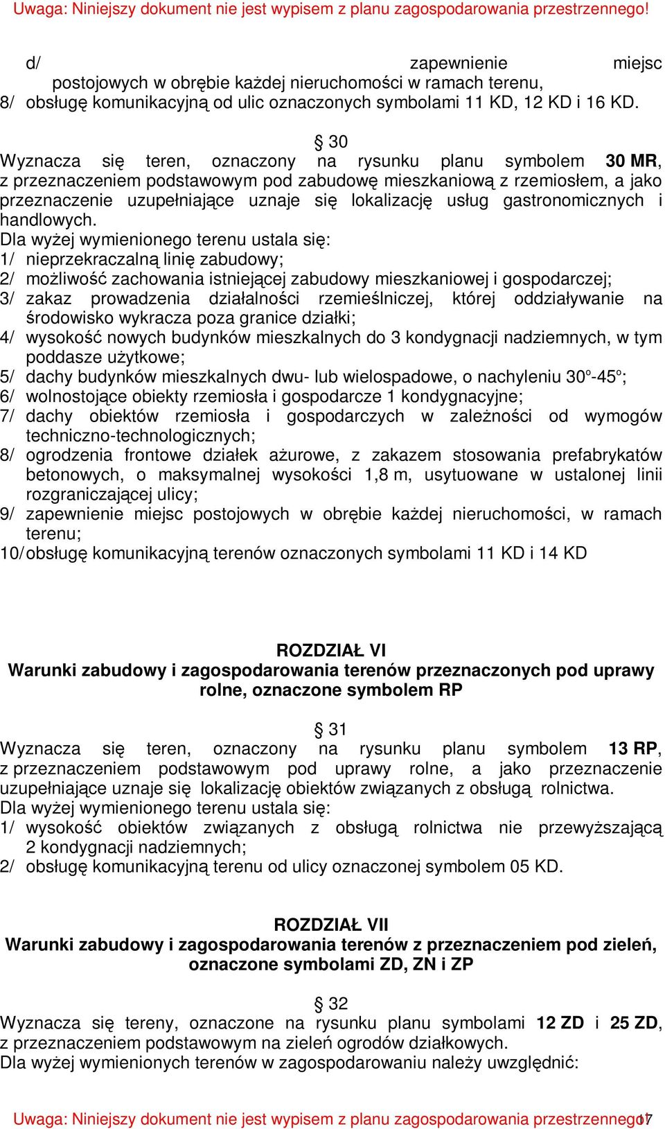 gastronomicznych i handlowych.