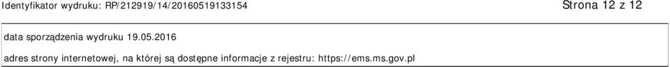 2016 adres strony internetowej, na