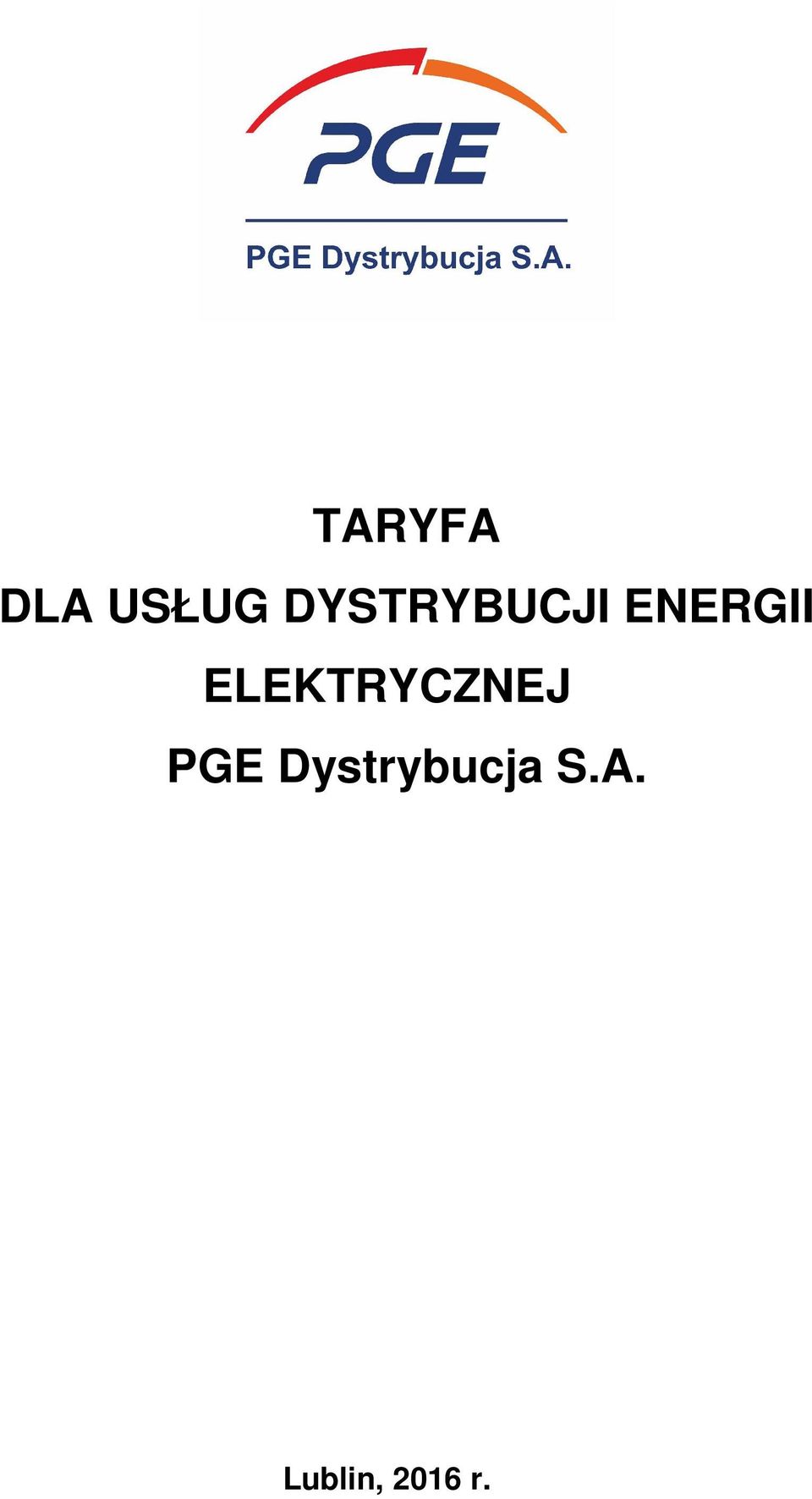 ELEKTRYCZNEJ PGE