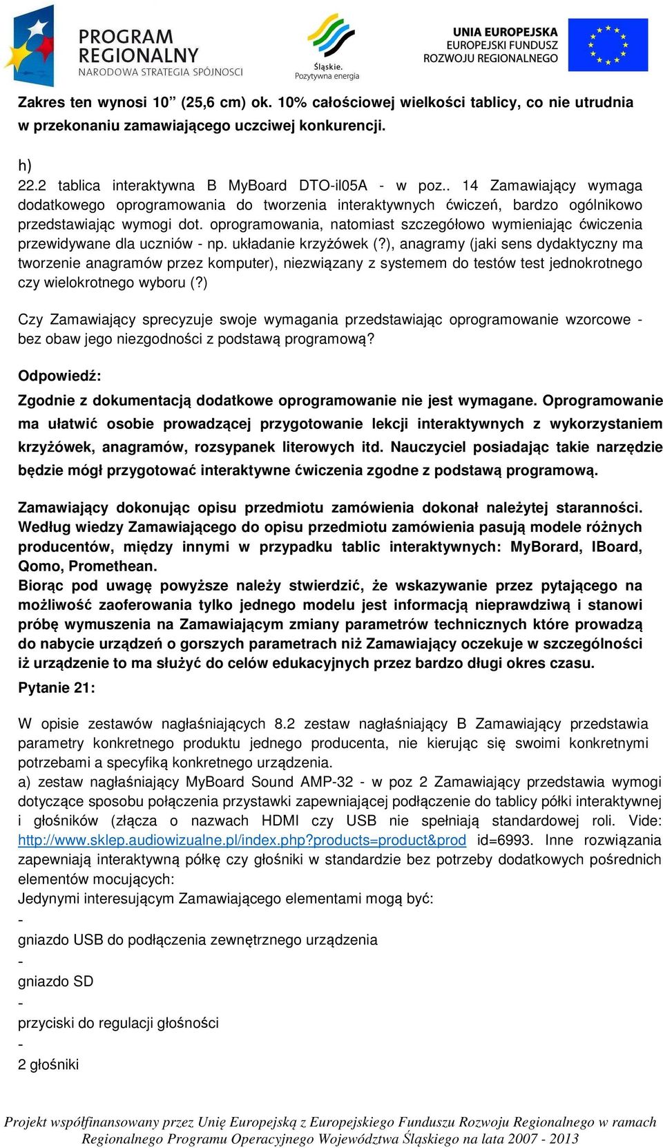 oprogramowania, natomiast szczegółowo wymieniając ćwiczenia przewidywane dla uczniów - np. układanie krzyżówek (?