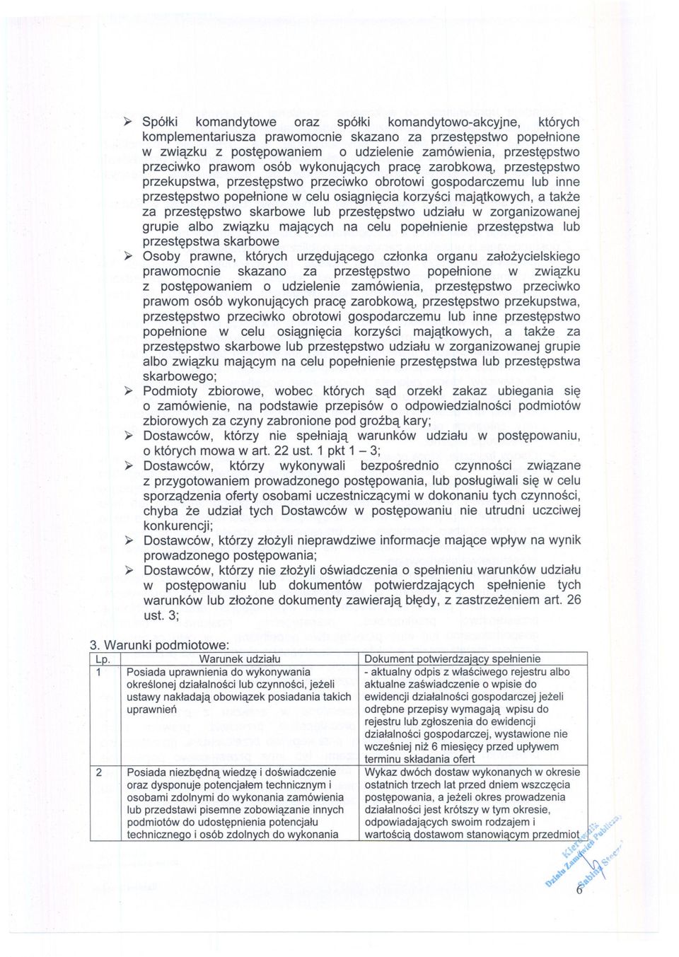 takze za przestepstwo skarbowe lub przestepstwo udzialu w zorganizowanej grupie albo zwiazku majacych na celu popelnienie przestepstwa lub przestepstwa skarbowe ~ Osoby prawne, których urzedujacego