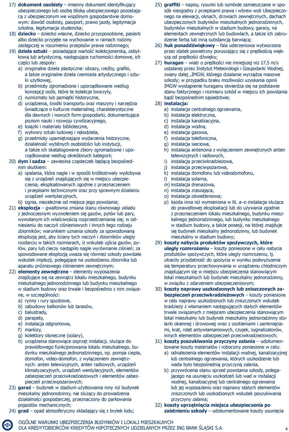 prawa rodzinnego; 19) dzieła sztuki posiadające wartość kolekcjonerską, zabytkową lub artystyczną, następujące ruchomości domowe, ich części lub zespoły: a) oryginalne dzieła plastyczne: obrazy,