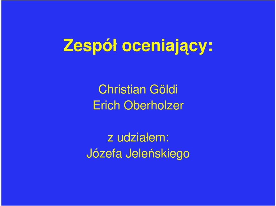 Erich Oberholzer z