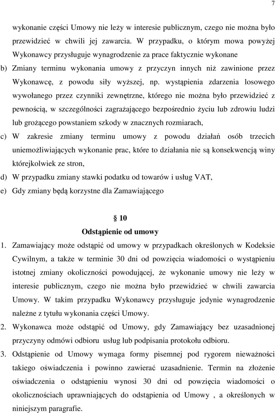 wyższej, np.