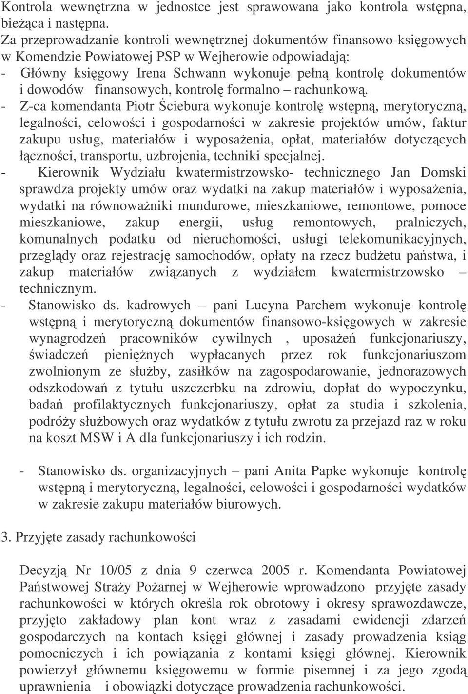 finansowych, kontrol formalno rachunkow.