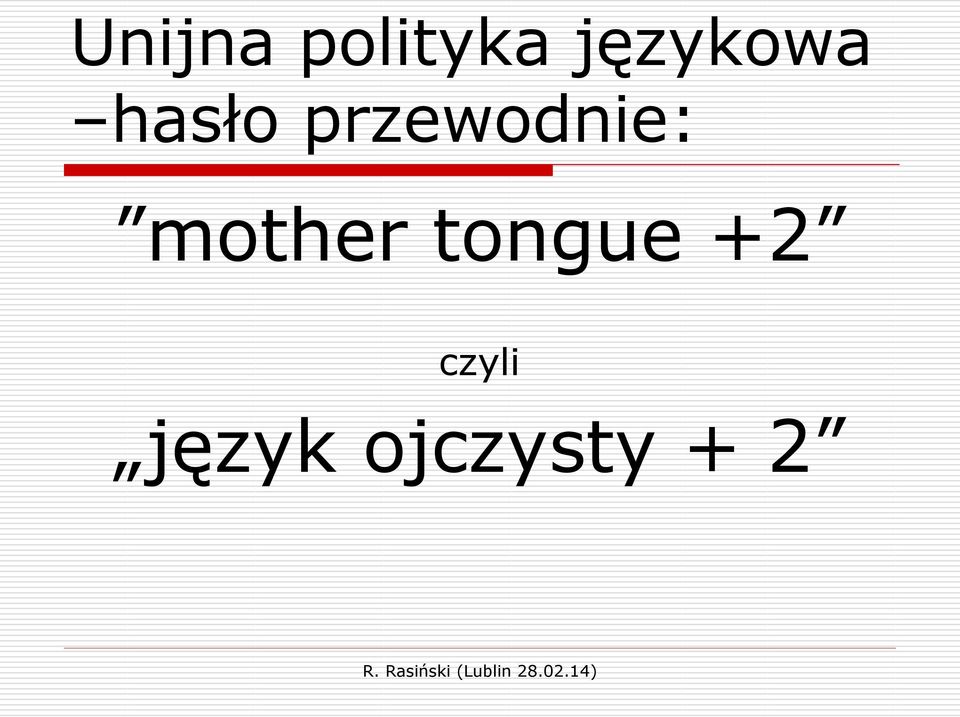 przewodnie: mother