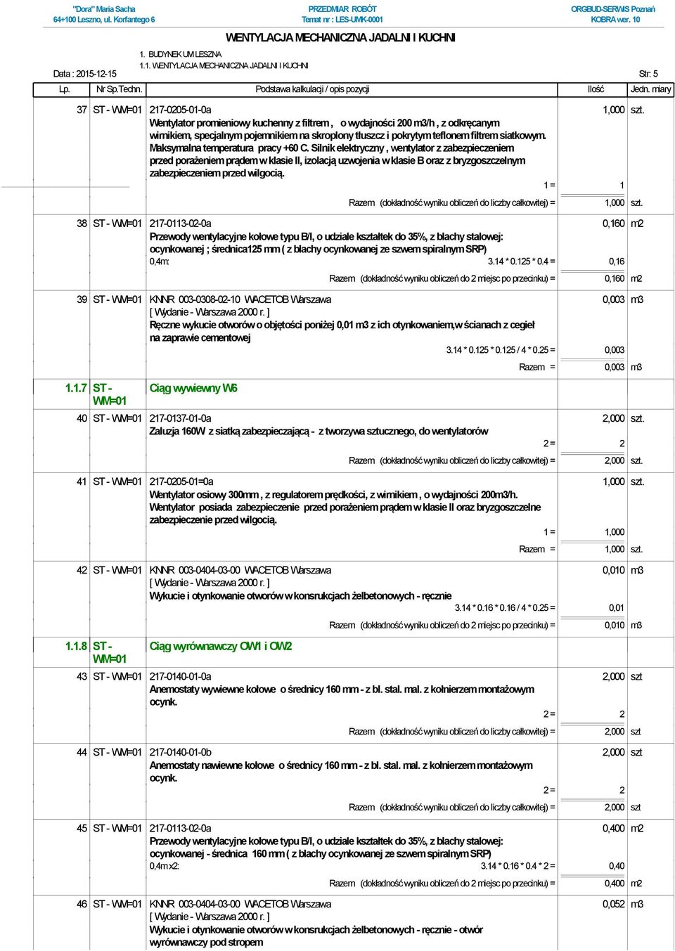 Silnik elektryczny, wentylator z zabezpieczeniem przed porażeniem prądem w klasie II, izolacją uzwojenia w klasie B oraz z bryzgoszczelnym zabezpieczeniem przed wilgocią.