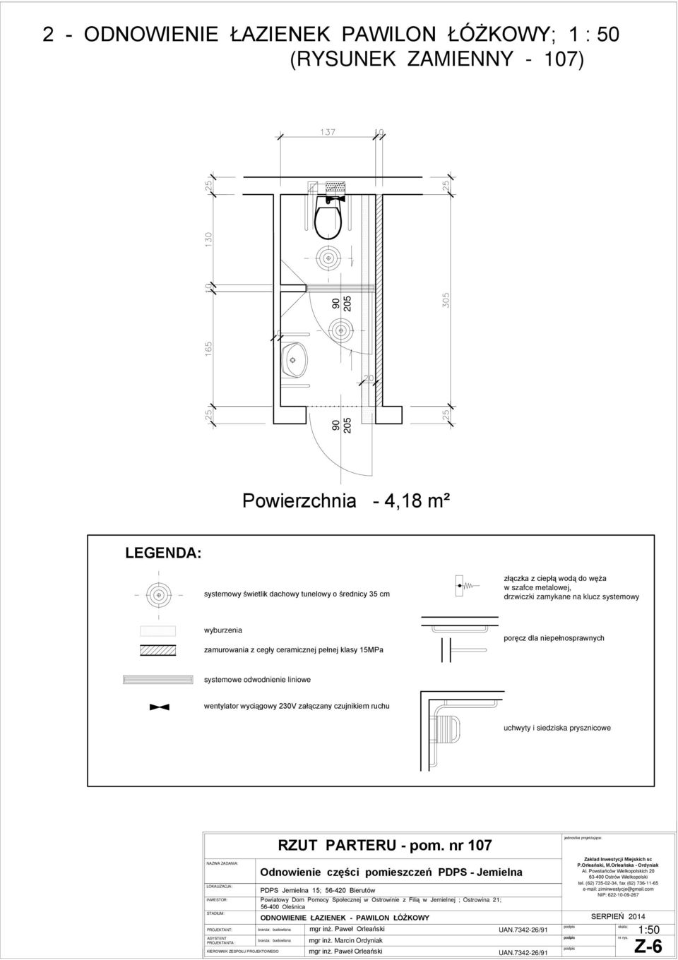 Ostrowina 21;