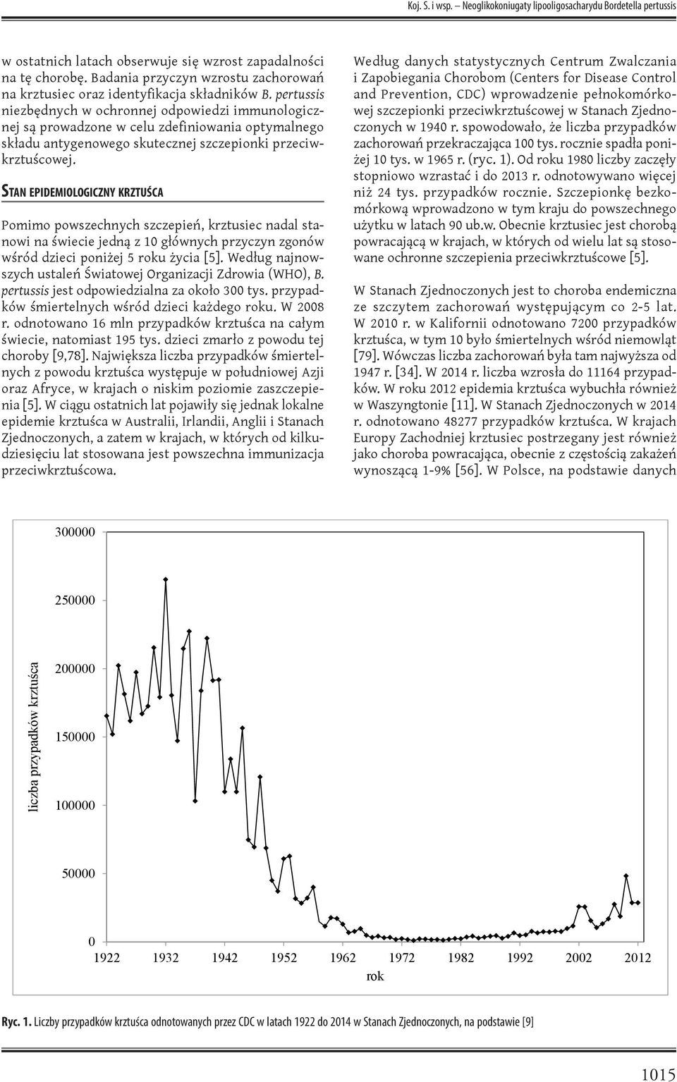 pertussis niezbędnych w ochronnej odpowiedzi immunologicznej są prowadzone w celu zdefiniowania optymalnego składu antygenowego skutecznej szczepionki przeciwkrztuścowej.