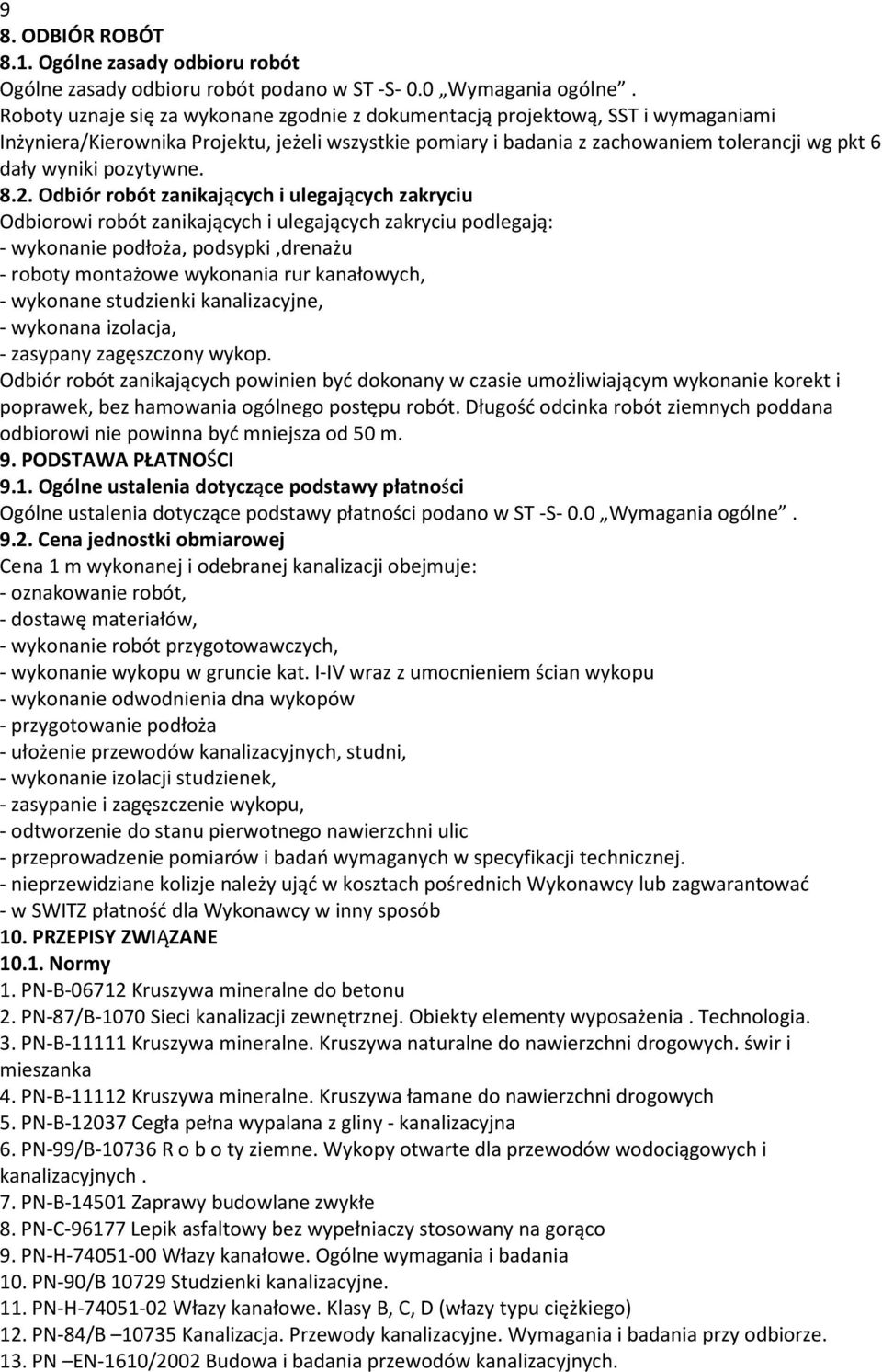 pozytywne. 8.2.