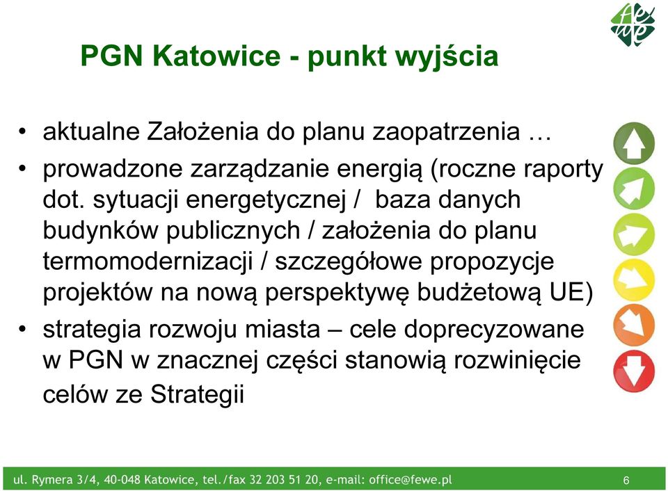 sytuacji energetycznej / baza danych budynków publicznych / założenia do planu termomodernizacji /