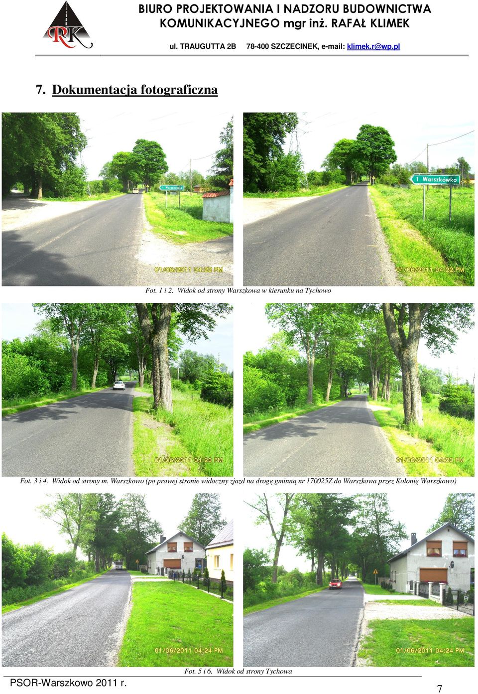 Widok od strony m.