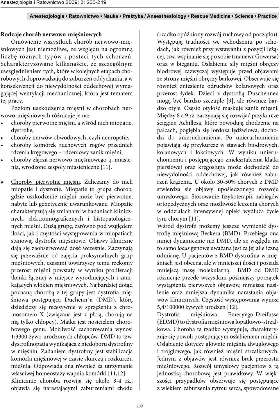 wentylacji mechanicznej, która jest tematem tej pracy.