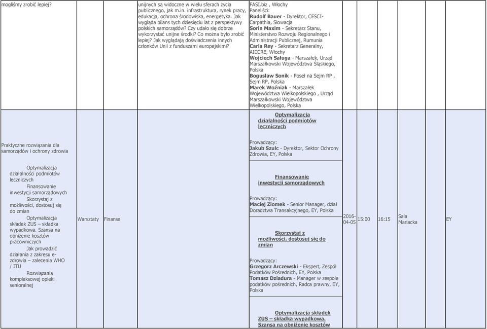 Jak wyglądają dświadczenia innych człnków Unii z funduszami eurpejskimi? FASI.