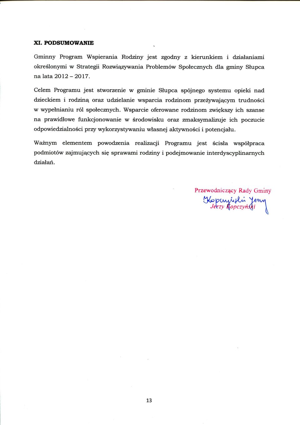 Wsparcie oferowane rodzinom zwi?
