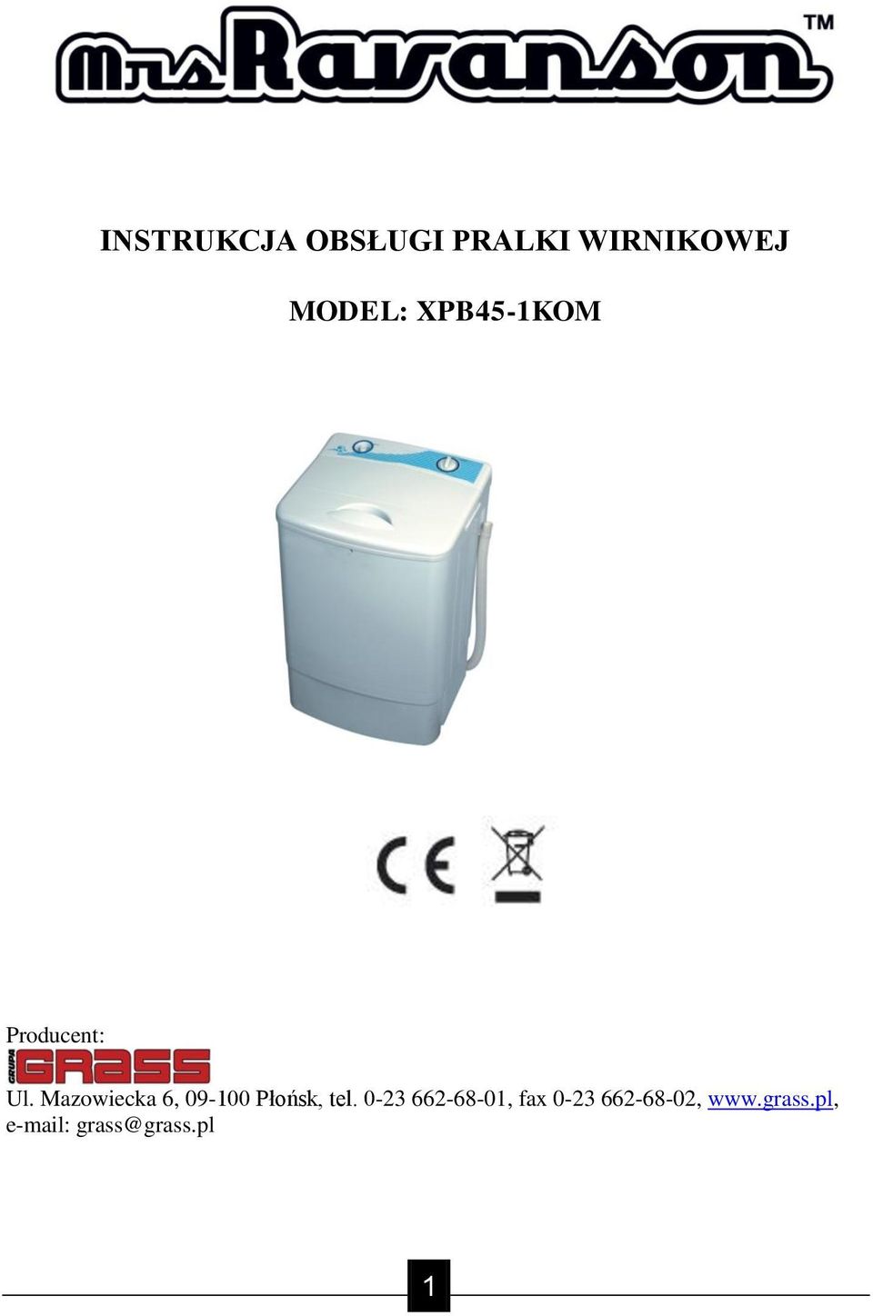 Mazowiecka 6, 09-100 Płońsk, tel.