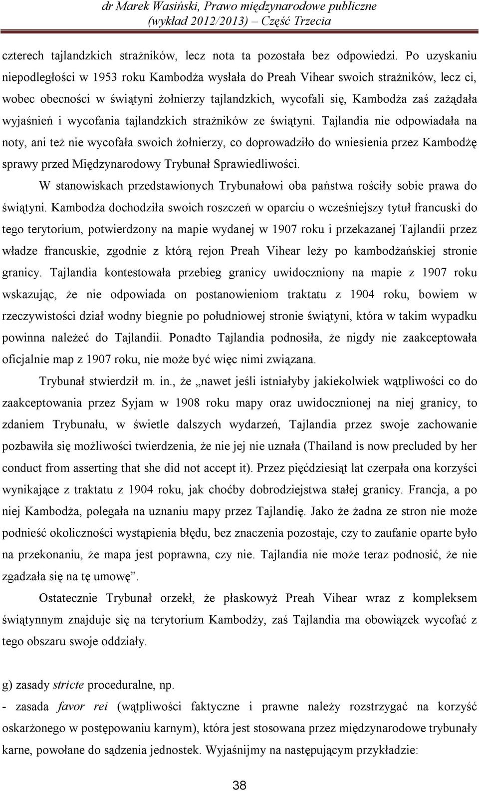 wycofania tajlandzkich strażników ze świątyni.