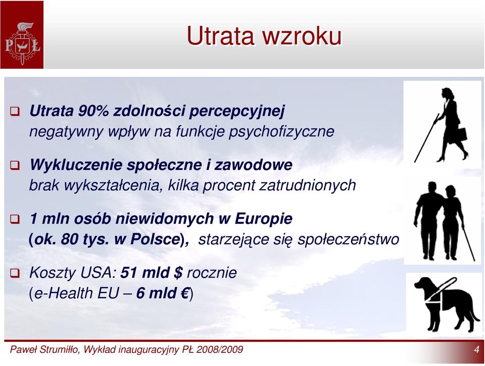 osób niewidomych w Europie (ok. 80 tys.