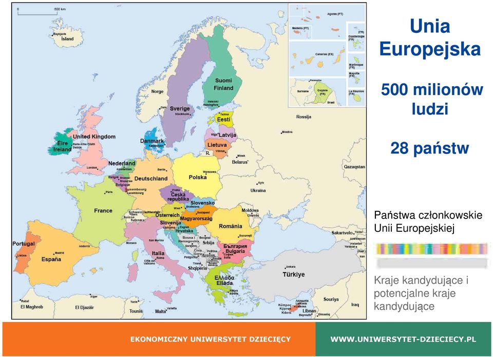 28 państw Państwa członkowskie Unii