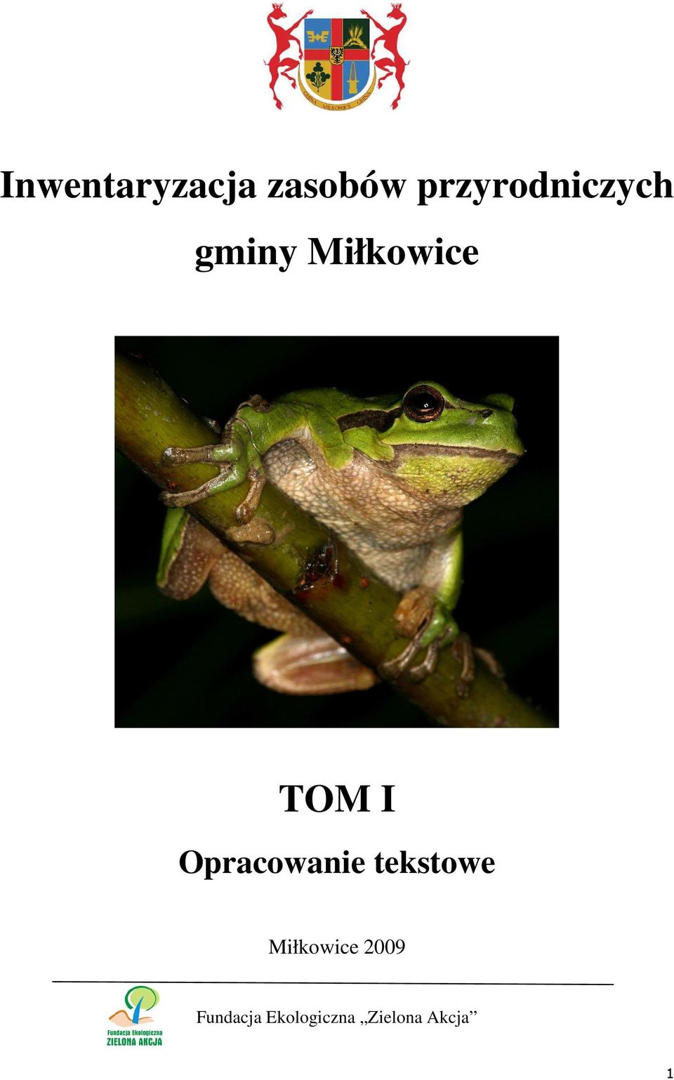 TOM I Opracowanie tekstowe