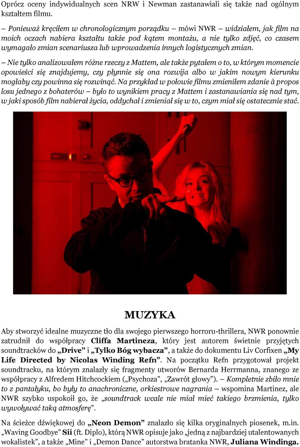 wprowadzenia innych logistycznych zmian.