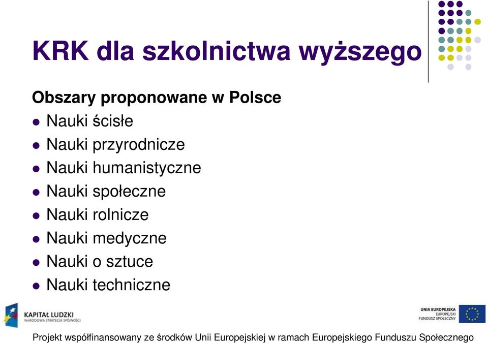 przyrodnicze Nauki humanistyczne Nauki