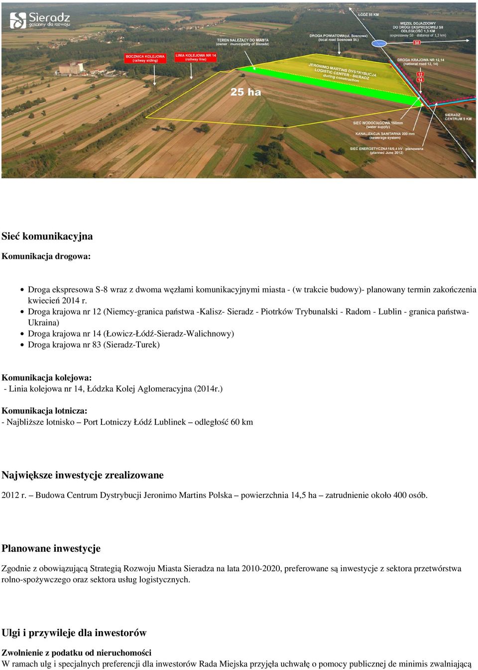 83 (Sieradz-Turek) Komunikacja kolejowa: - Linia kolejowa nr 14, Łódzka Kolej Aglomeracyjna (2014r.