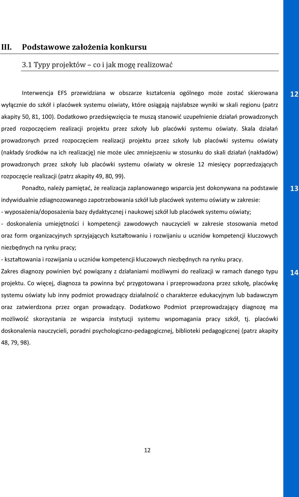 wyniki w skali regionu (patrz akapity 50, 81, 100).