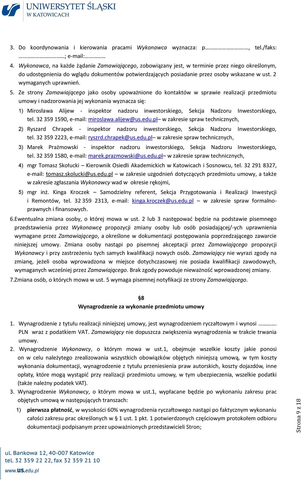 2 wymaganych uprawnień. 5.