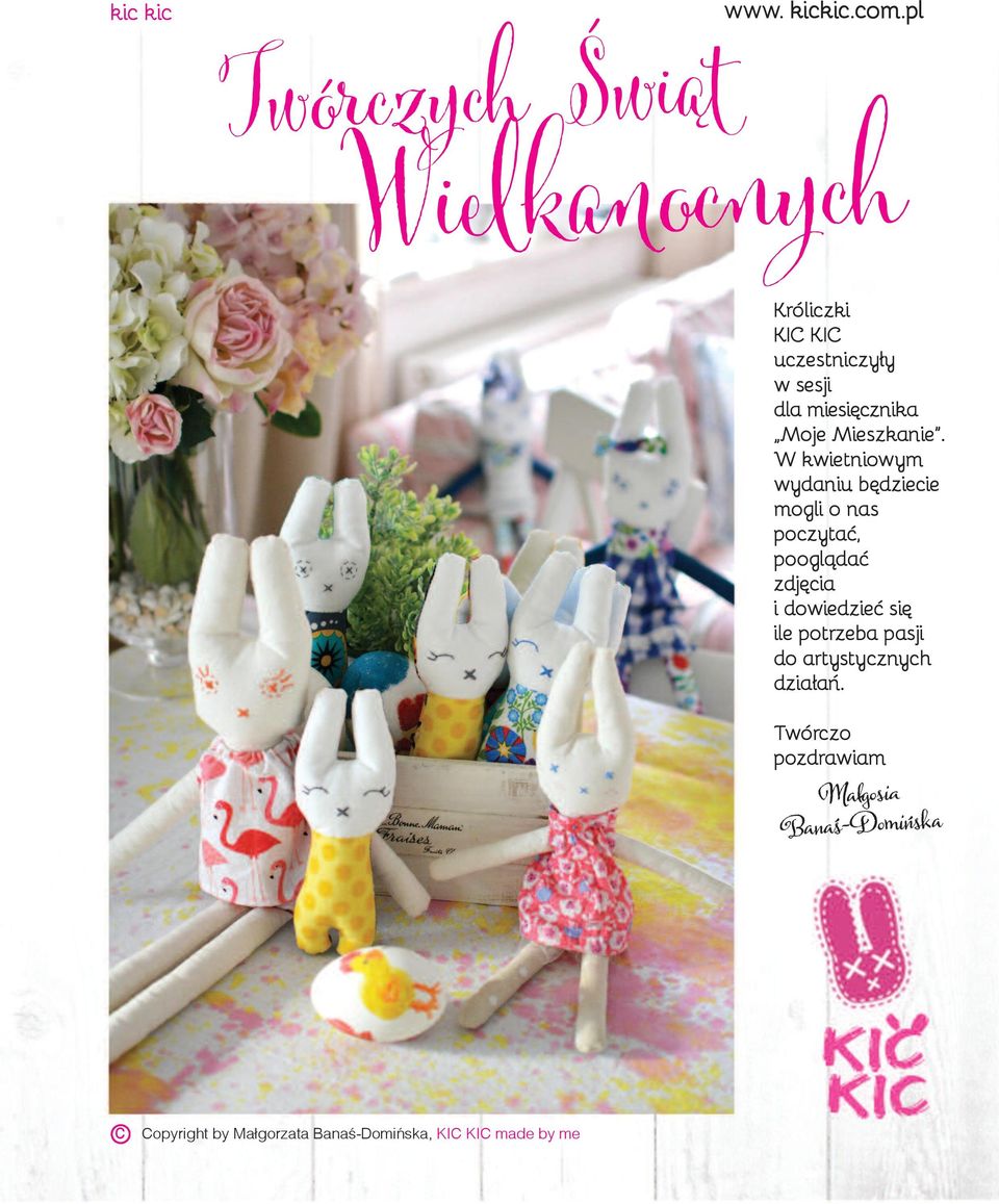 W kwietniowym wydaniu będziecie mogli o nas poczytać, pooglądać zdjęcia i dowiedzieć