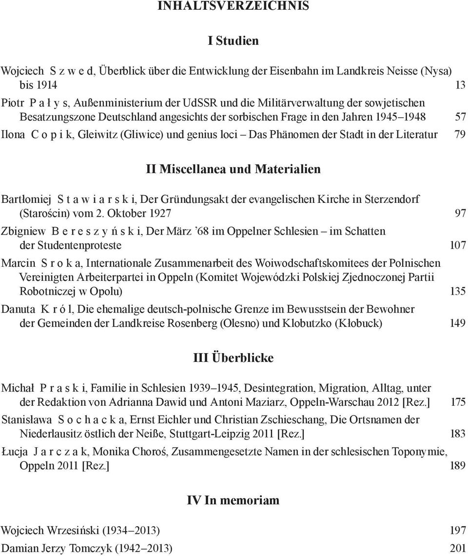 Miscellanea und Materialien Bartłomiej Stawiarski, Der Gründungsakt der evangelischen Kirche in Sterzendorf (Starościn) vom 2.
