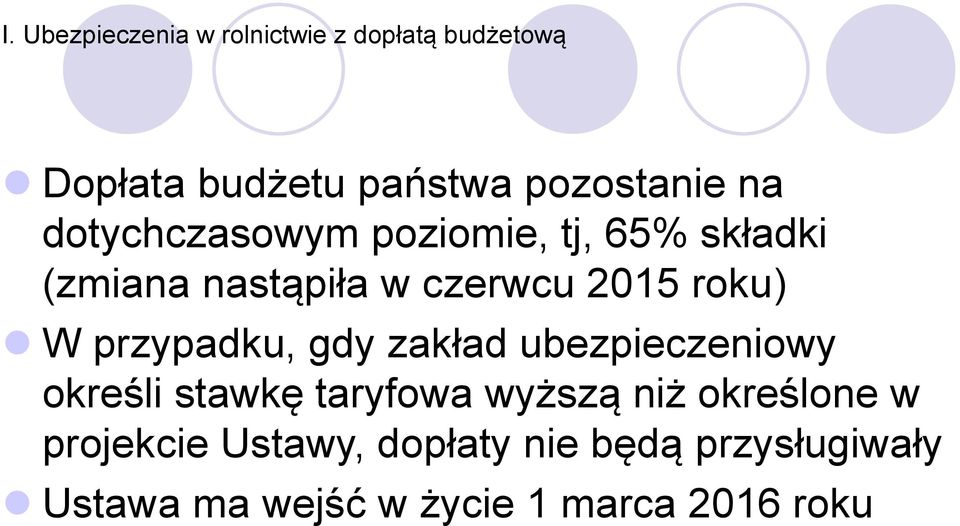 przypadku, gdy zakład ubezpieczeniowy określi stawkę taryfowa wyższą niż określone w
