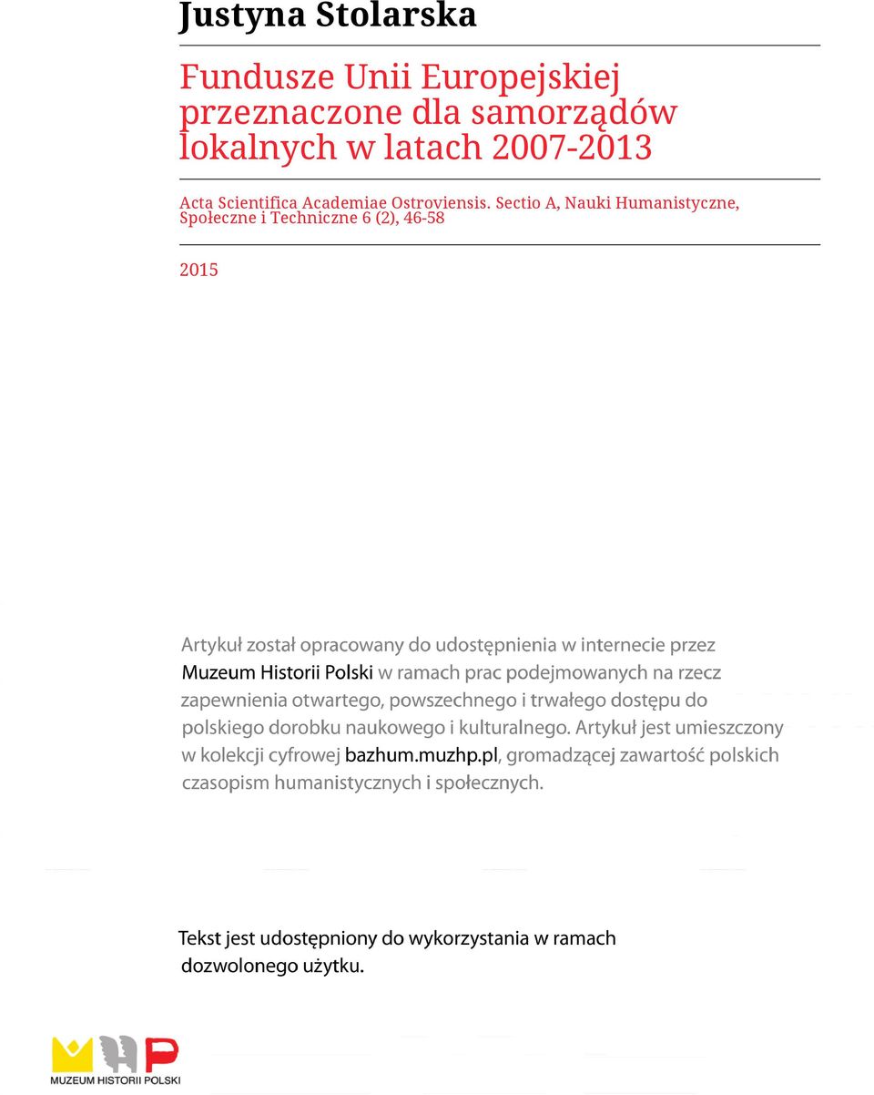 2007-2013 Acta Scientifica Academiae Ostroviensis.