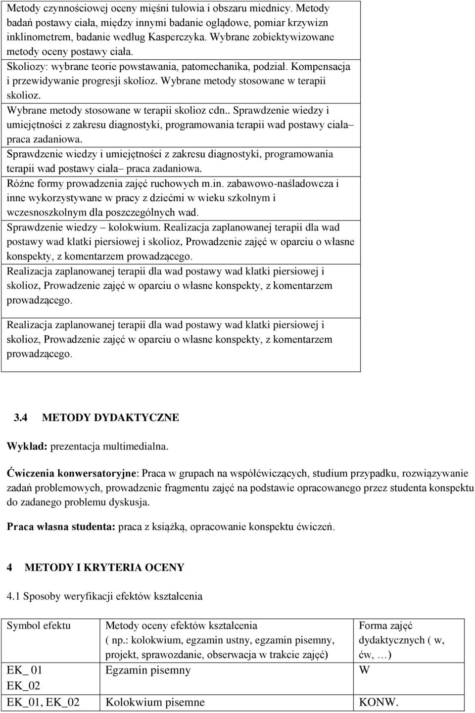 Wybrane metody stosowane w terapii skolioz. Wybrane metody stosowane w terapii skolioz cdn.