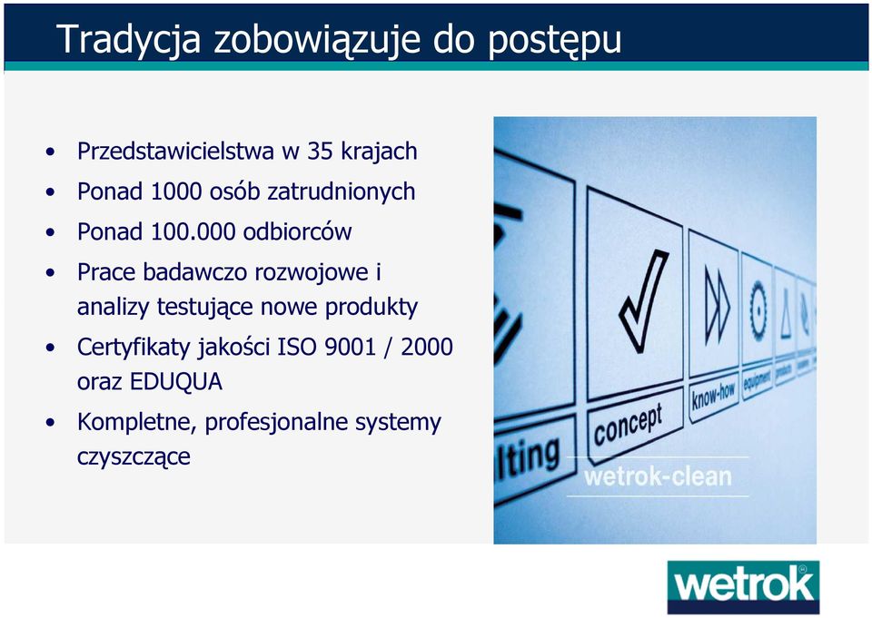 000 odbiorców Prace badawczo rozwojowe i analizy testujące nowe