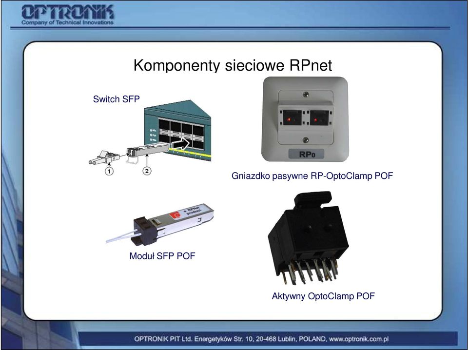 pasywne RP-OptoClamp POF