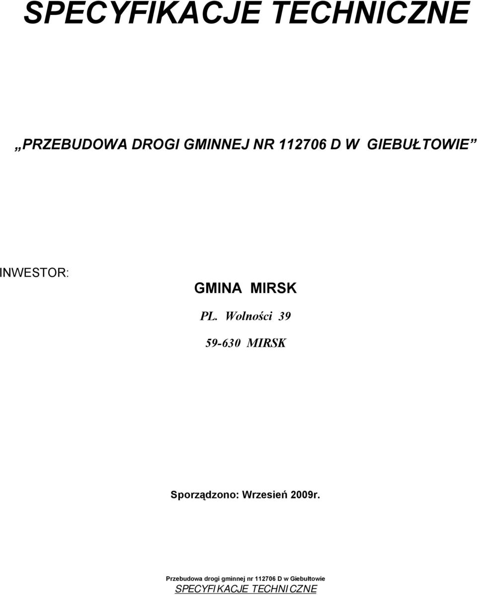 GMINA MIRSK PL.