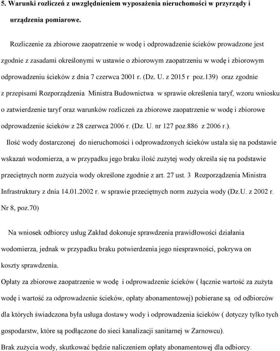 czerwca 2001 r. (Dz. U. z 2015 r poz.
