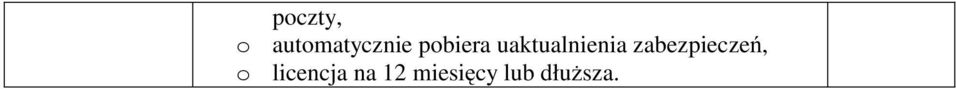 zabezpieczeń, o licencja