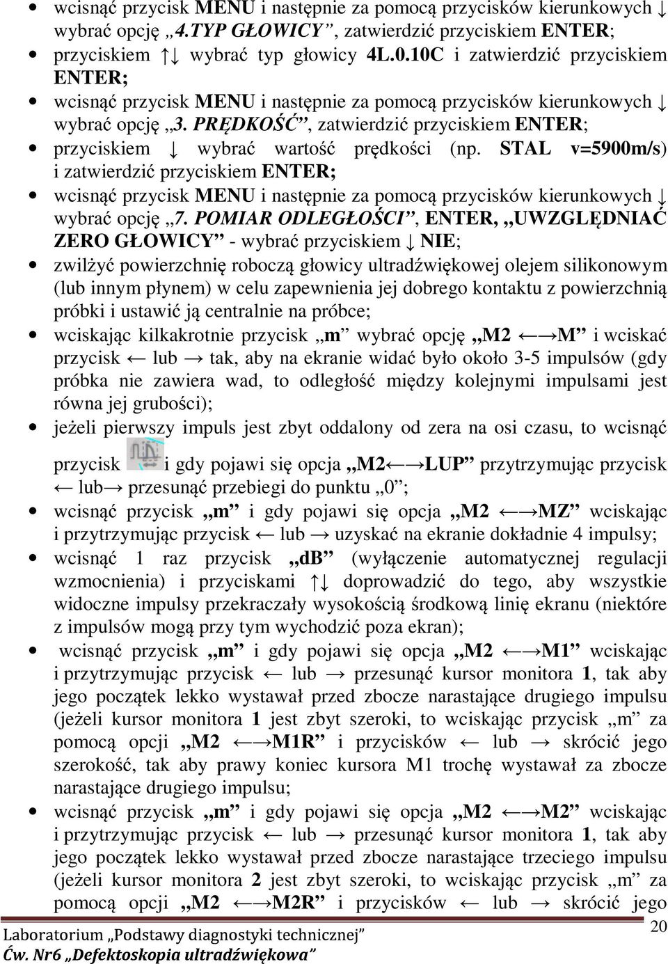 PRĘDKOŚĆ, zatwierdzić przyciskiem ENTER; przyciskiem wartość prędkości (np.