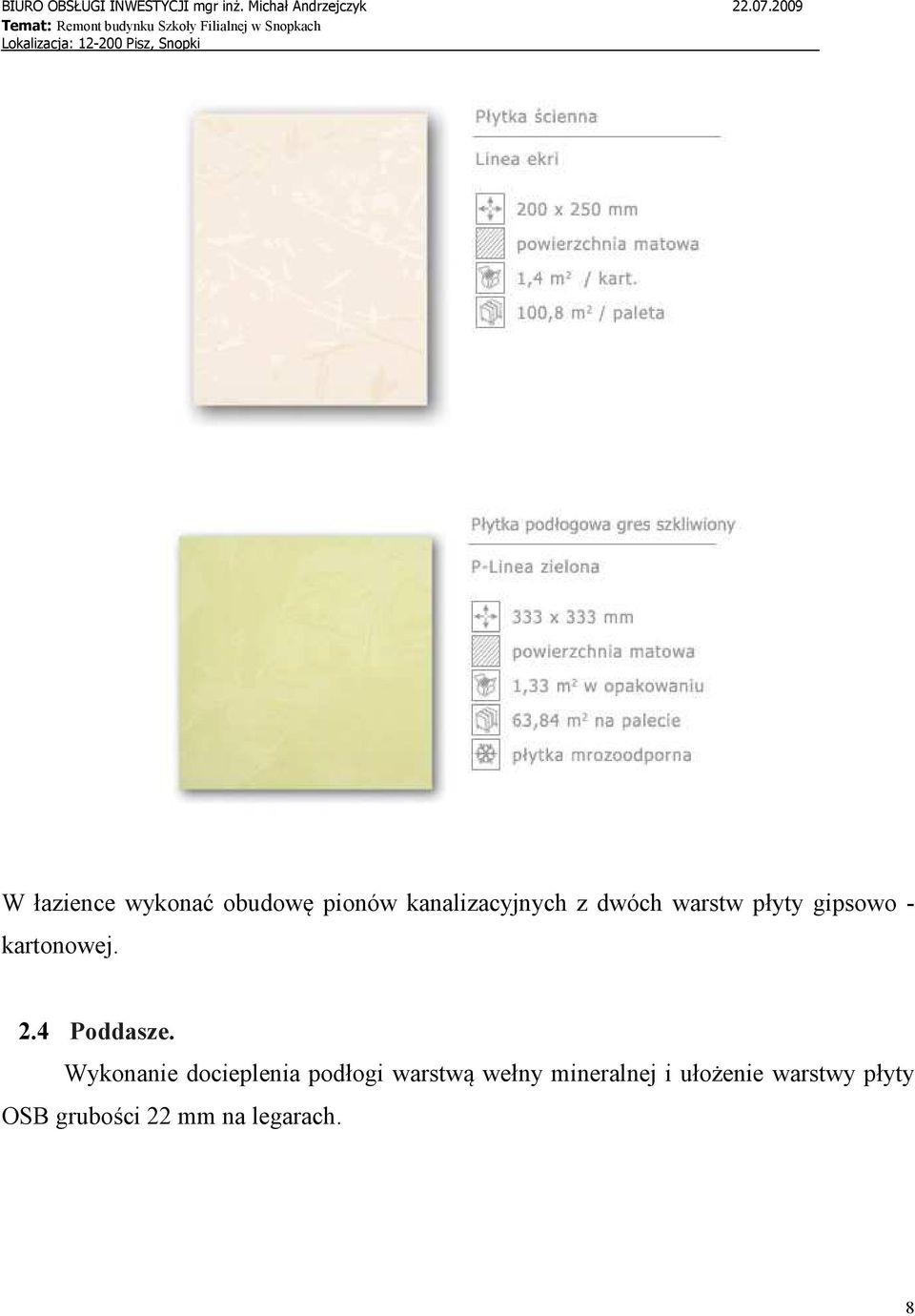Wykonanie docieplenia podłogi warstwą wełny mineralnej