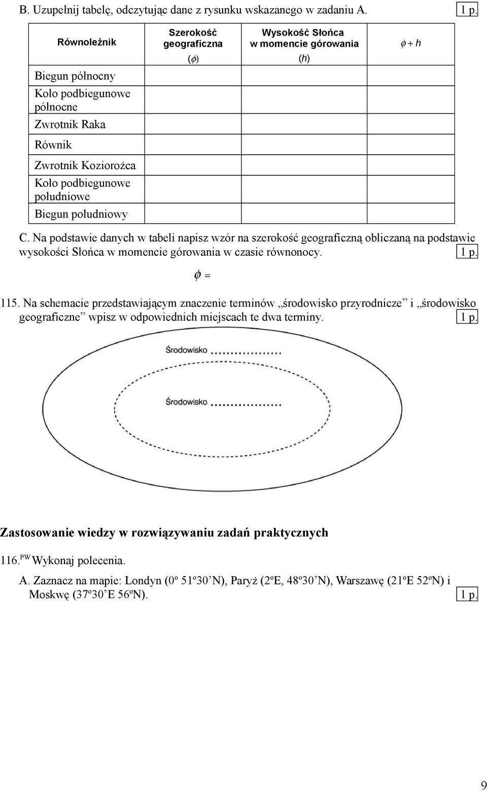 Rozpoznaj Rodzaje Ciał Niebieskich Na Podstawie Opisów 75. Wymień rodzaje ciał niebieskich w Układzie Słonecznym. 1 p PDF