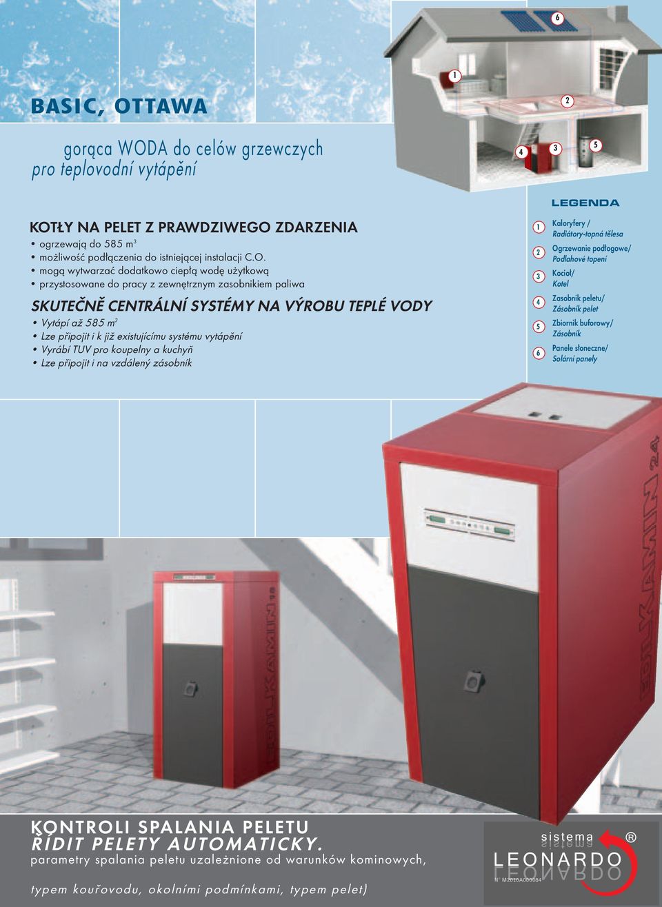 A do celów grzewczych pro teplovodn vytápěn 4 3 5 KOT